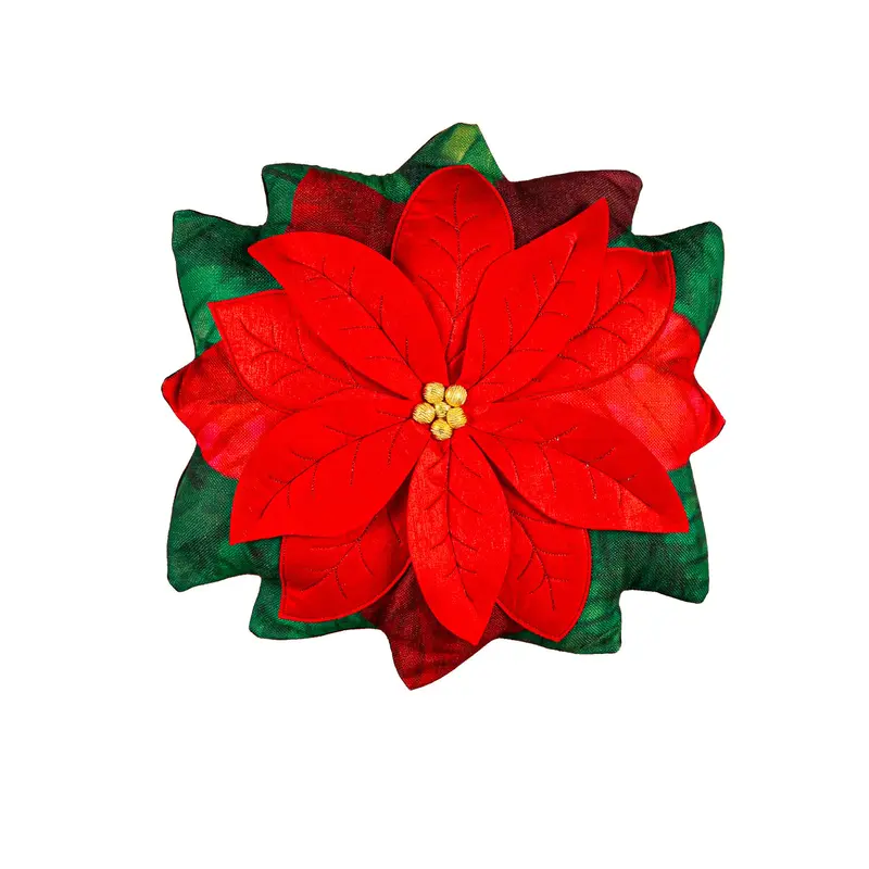 15" x 15" Christmas Joy Shaped Pillow