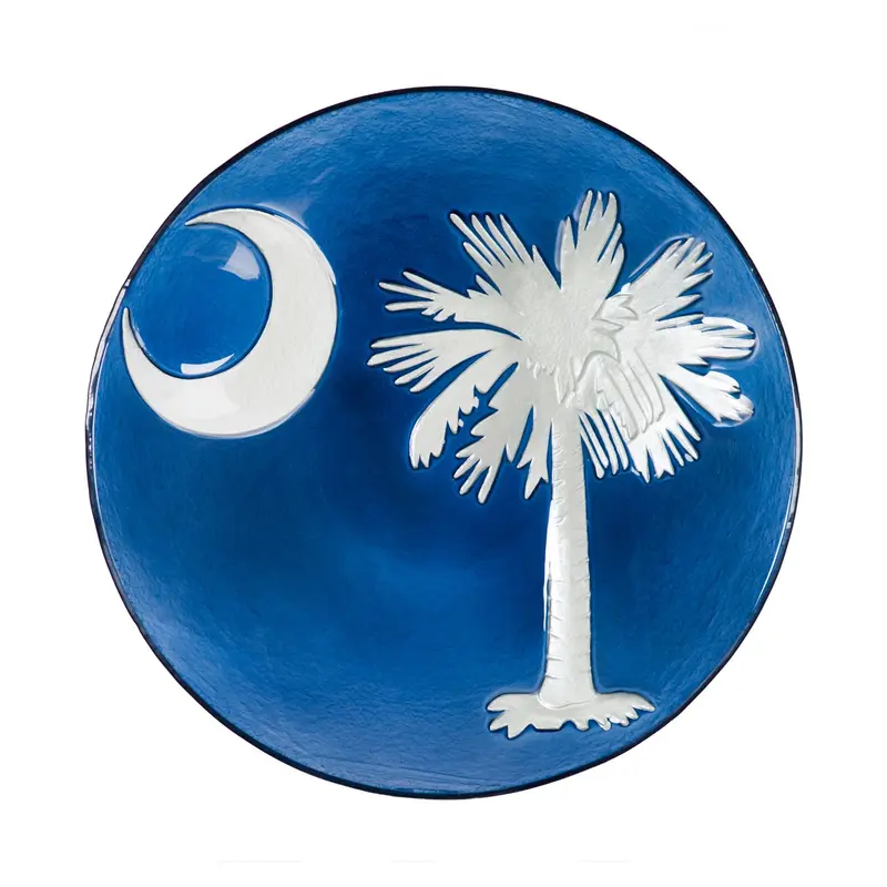 18" South Carolina Bird Bath,2gb711