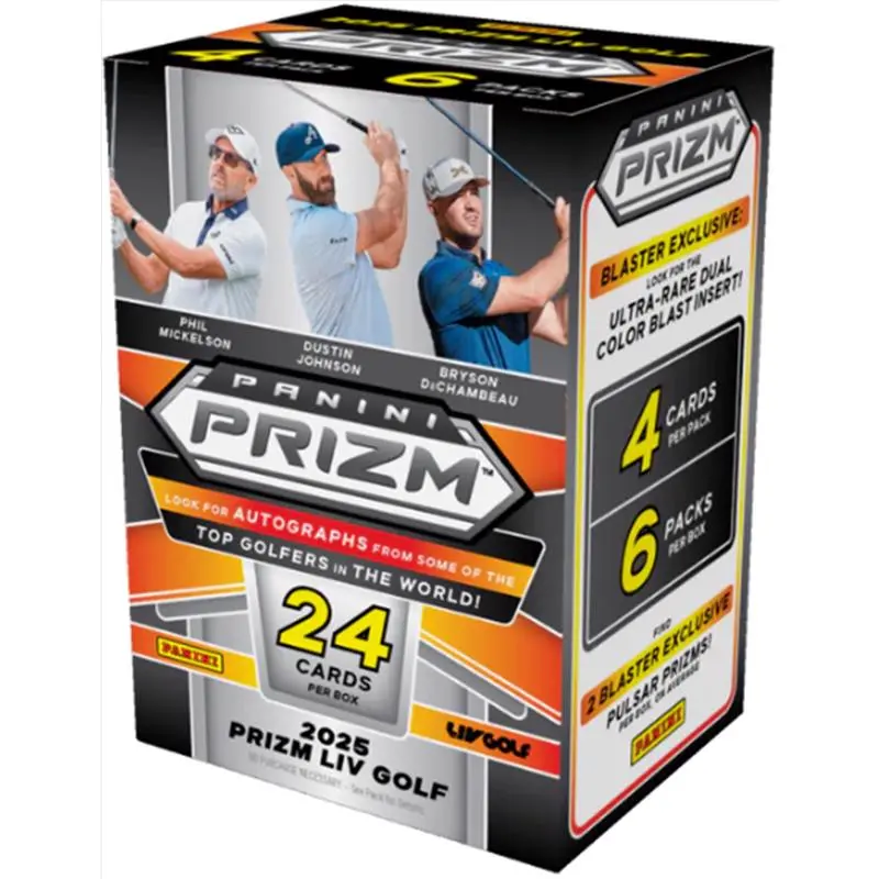 2025 Prizm LIV Golf Trading Cards