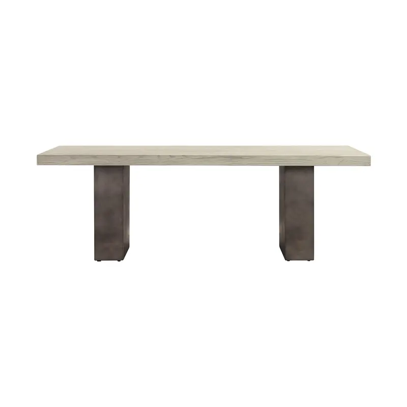24" Grey Concrete Rectangular Coffee Table By Homeroots