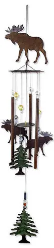 28" Wilderness Wonders Chime - Moose