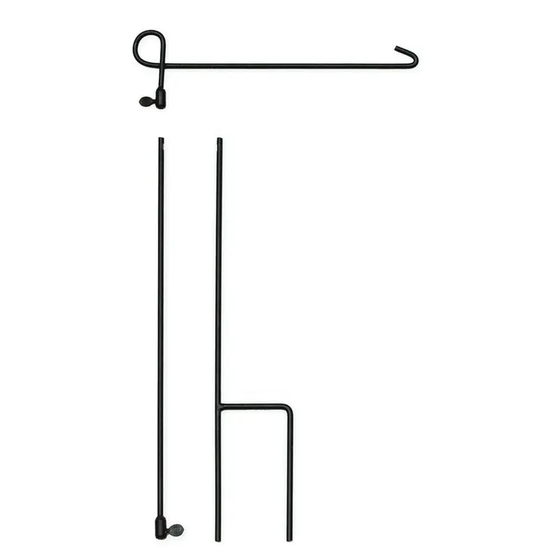 3 PCs Garden Flag Stand