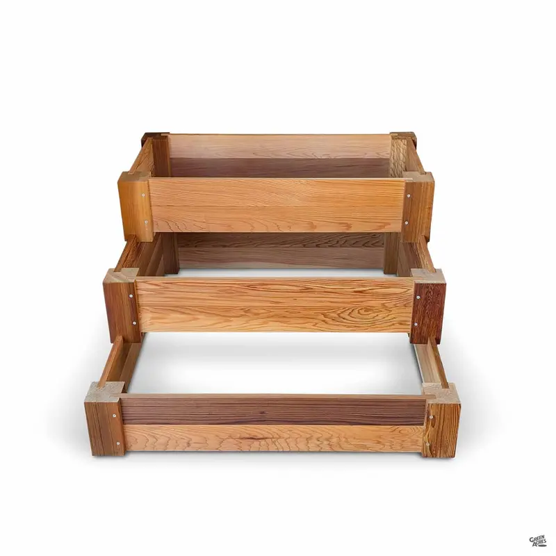 3-Tiered Cedar Raised Bed