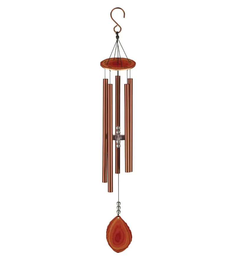 32" Agate Wind Chime - Amber