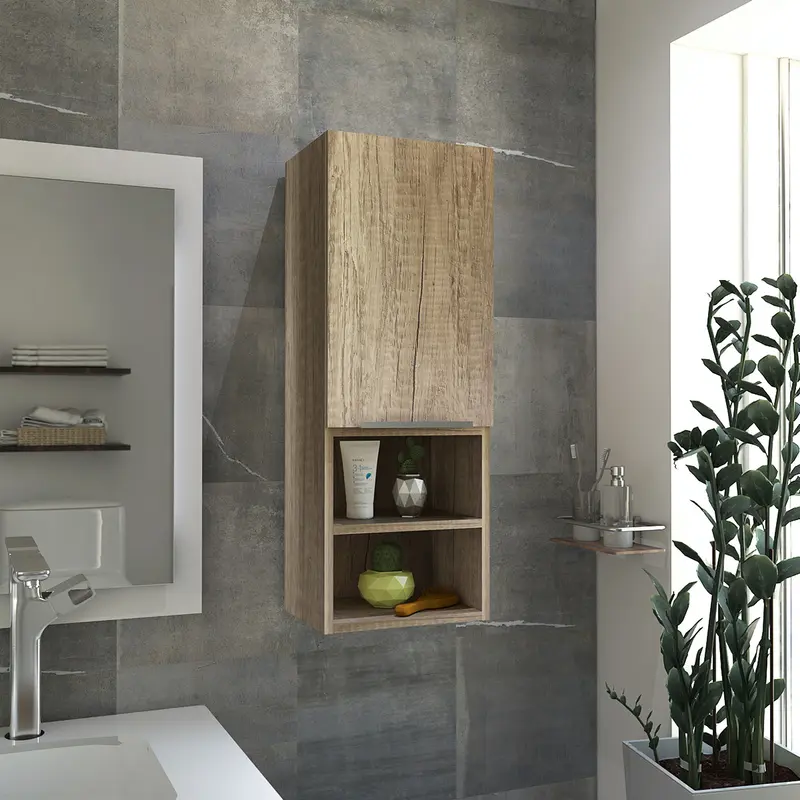 32” Modern Light Oak Medicine Cabinet By Homeroots