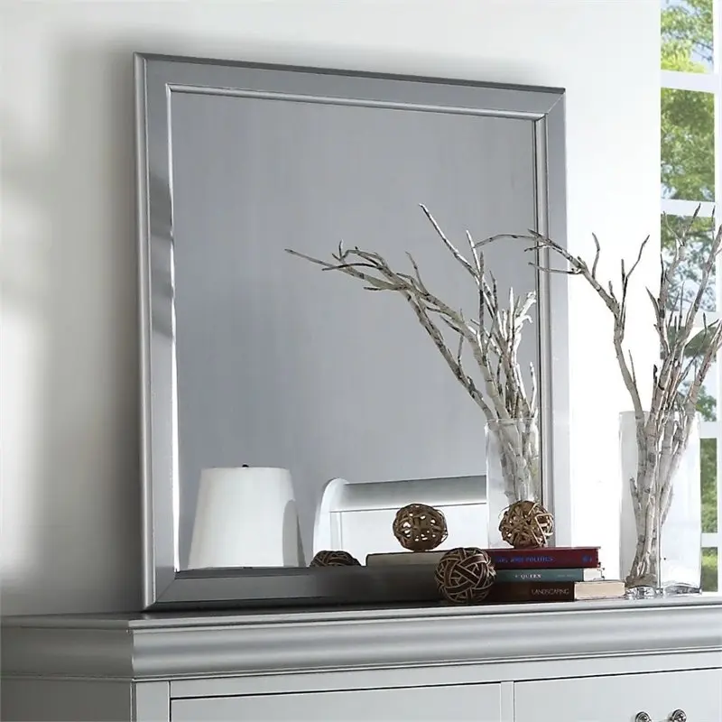 38" Rectangle Wall Mounted Accent Mirror By Homeroots - 347112
