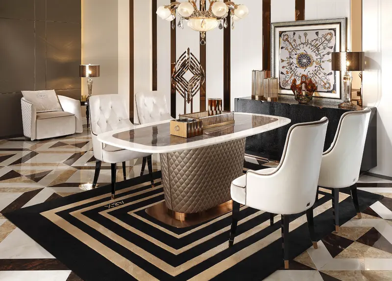 38' White Velvet Fabric Dining Chair By Homeroots