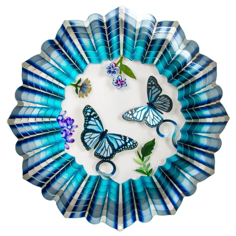 3D Blue Butterfly Mini Set