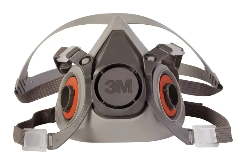 3M Half Face Respirator 6000 Series Gray M 1 pc - Deal of The Week