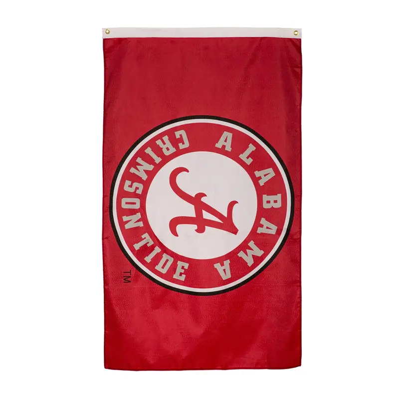 3'x5' Single Sided Flag w/ 2 Grommets, University of Alabama
