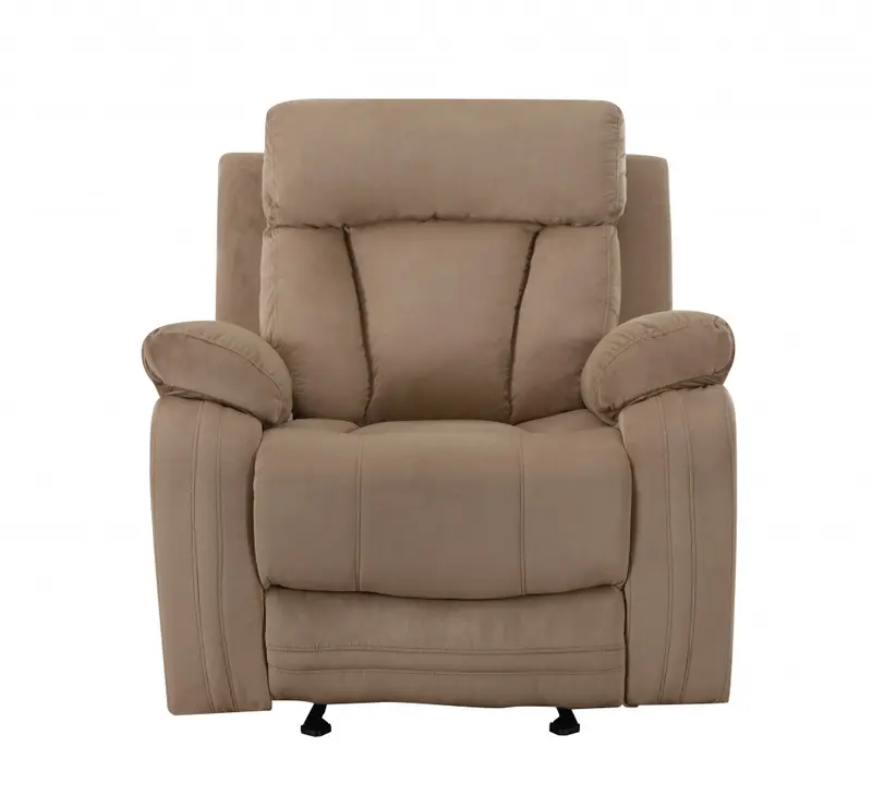 40" Modern Beige Fabric Chair By Homeroots
