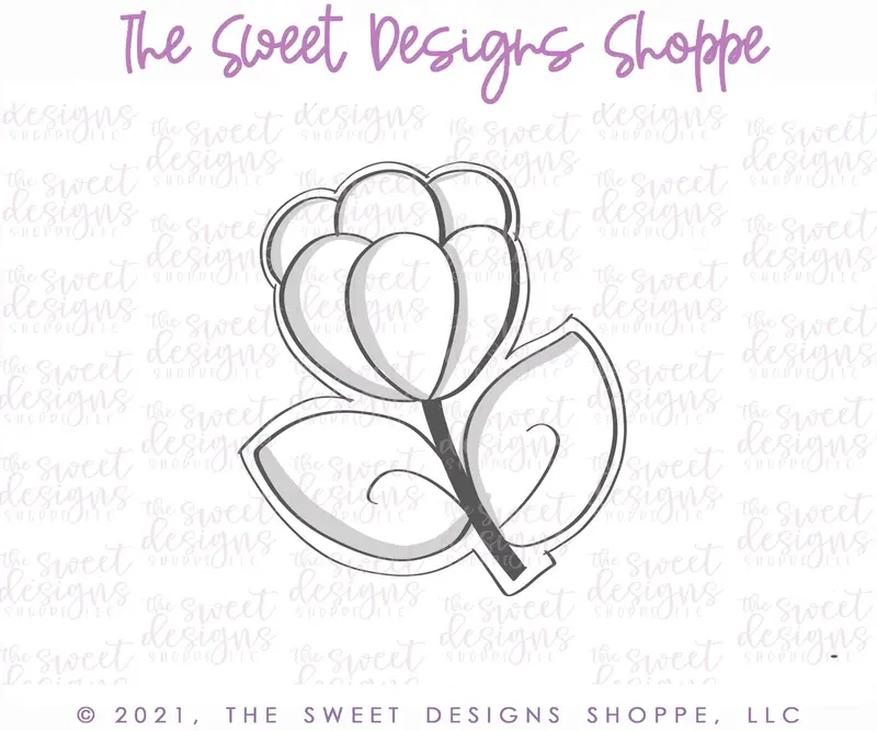 4th of July Rose - Cookie Cutter