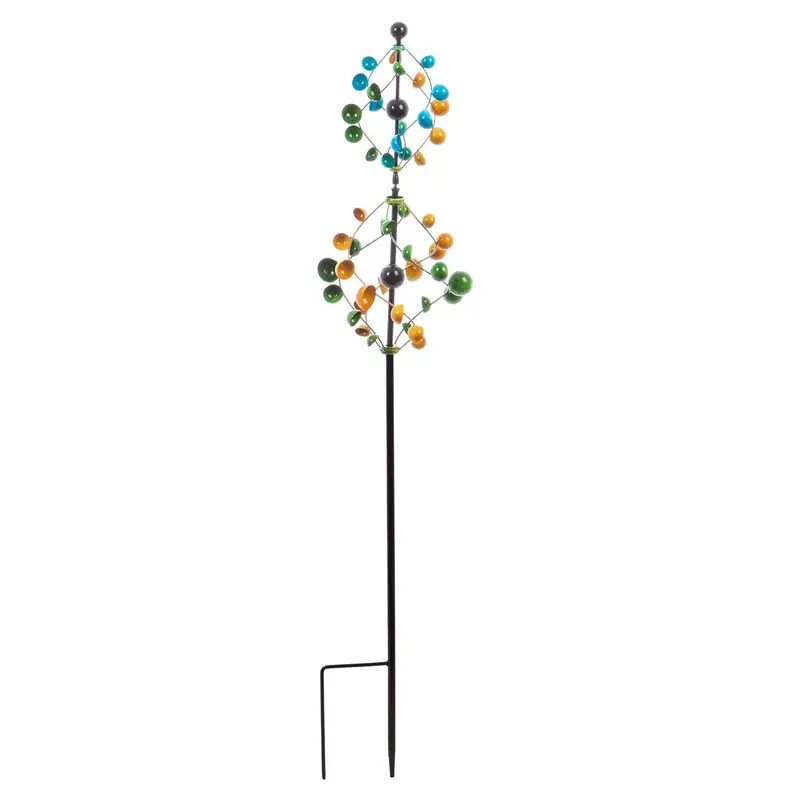 60"H Swirling Bubble Wind Spinner,47m2194