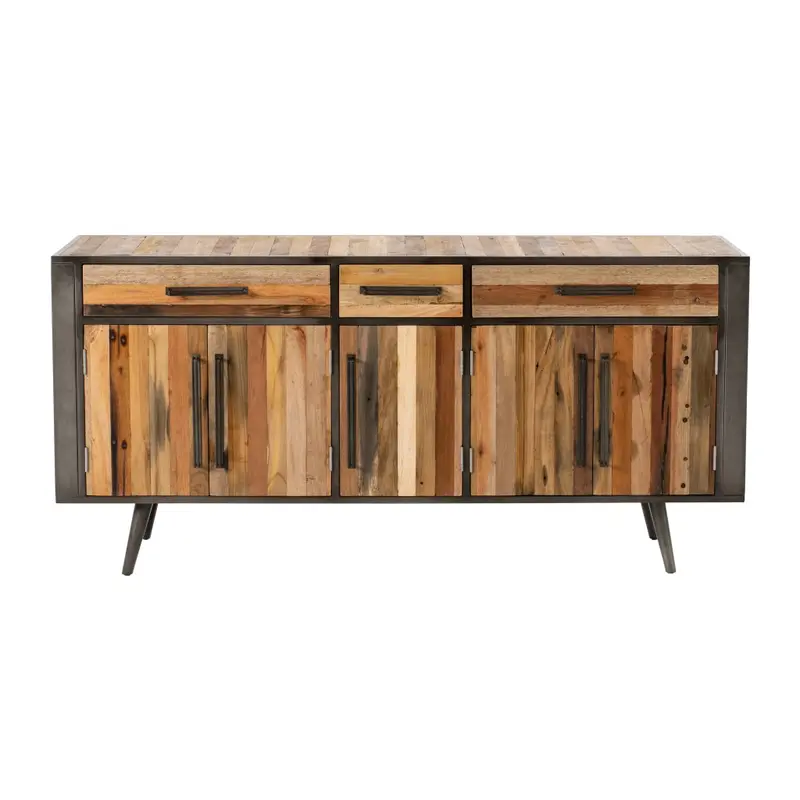 71" Modern Rustic Natural Buffet Server By Homeroots