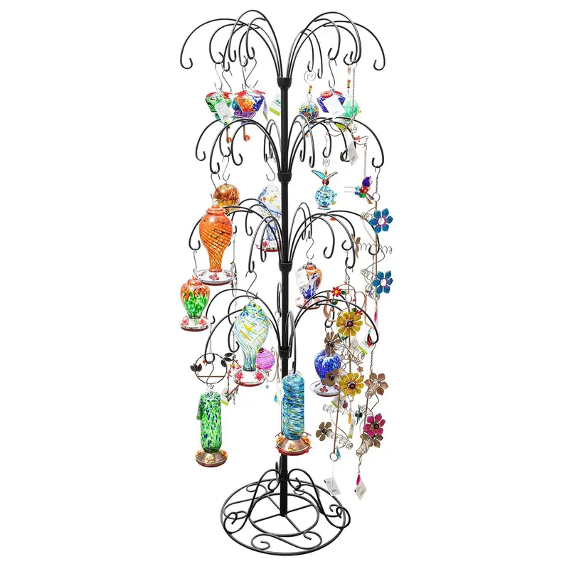 72" Metal Display Tree, 48 Hooks