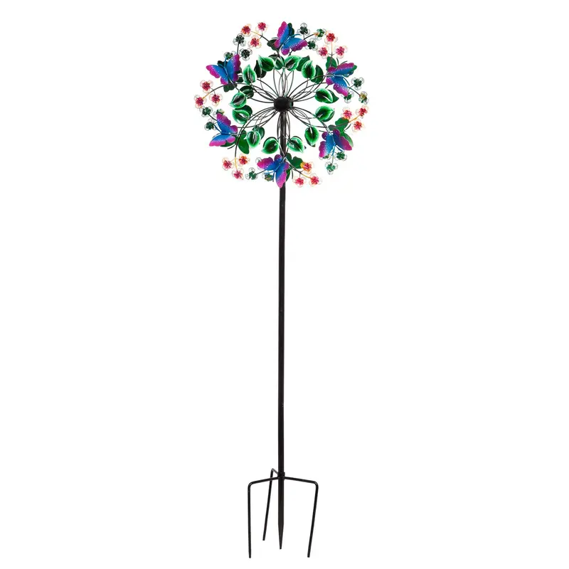 75" H Wind Spinner, Butterflies,47m1700