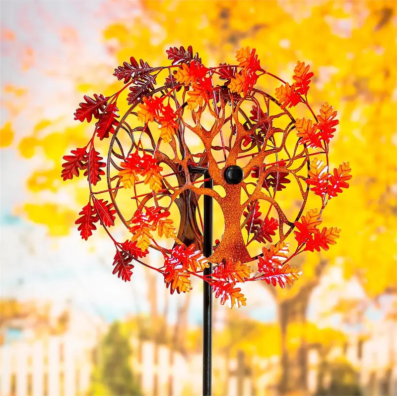 75" Wind Spinner, Maple Tree