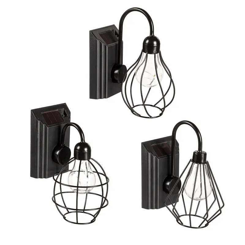 8"H Solar Wall Sconce