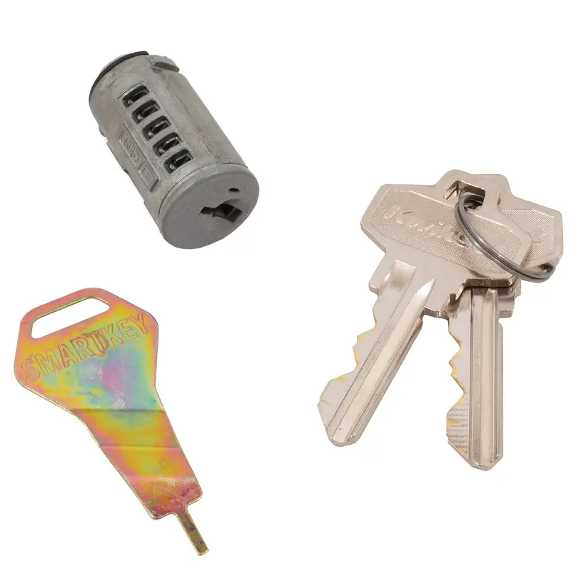 85172 15 / 15A / 26 / 26D SmartKey SC1 Cylinder for Knob / Lever Half Round Chassis and Lever Electronics (65849) - Silver (C) - Open Box
