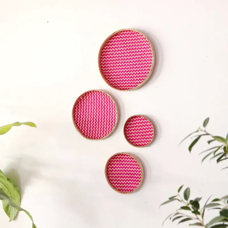 A Nan Ta Ya - Wall Hanging Art Decor Set Of 4 By Thaihome