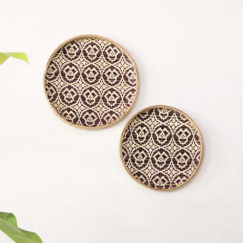 A Ti Ya - Wall Art DeCor Hanging Set Of 2 By Thaihome