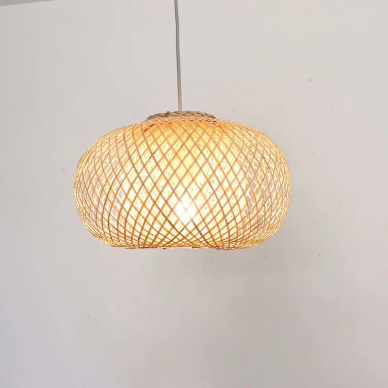 A Wa - Bamboo Pendant Light By Thaihome