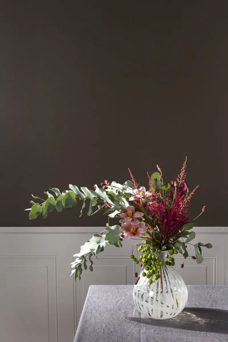 Abelia Budvase 7"x 9.5" By Accent Decor