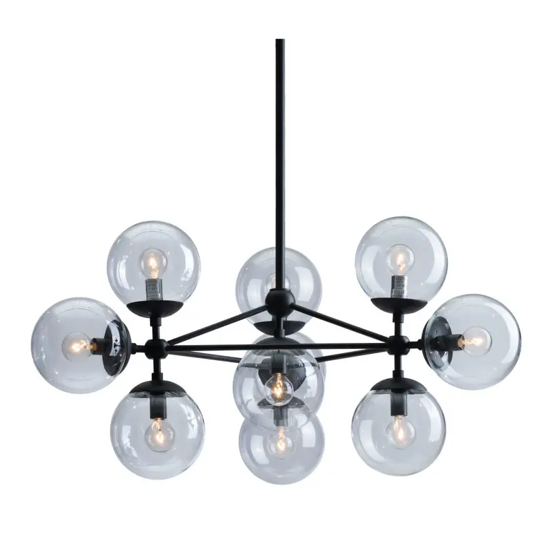 Abundant Ceiling Lamp Black By Homeroots
