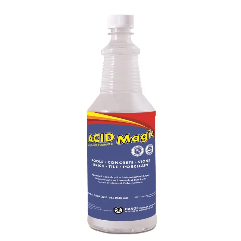 Acid Magic Muriatic Acid 1 qt Liquid (Pack of 15) - Deal of The Week