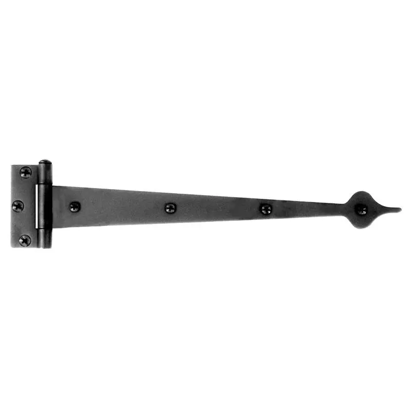 Acorn 17.75 in. L Black Strap Hinge - Open Box