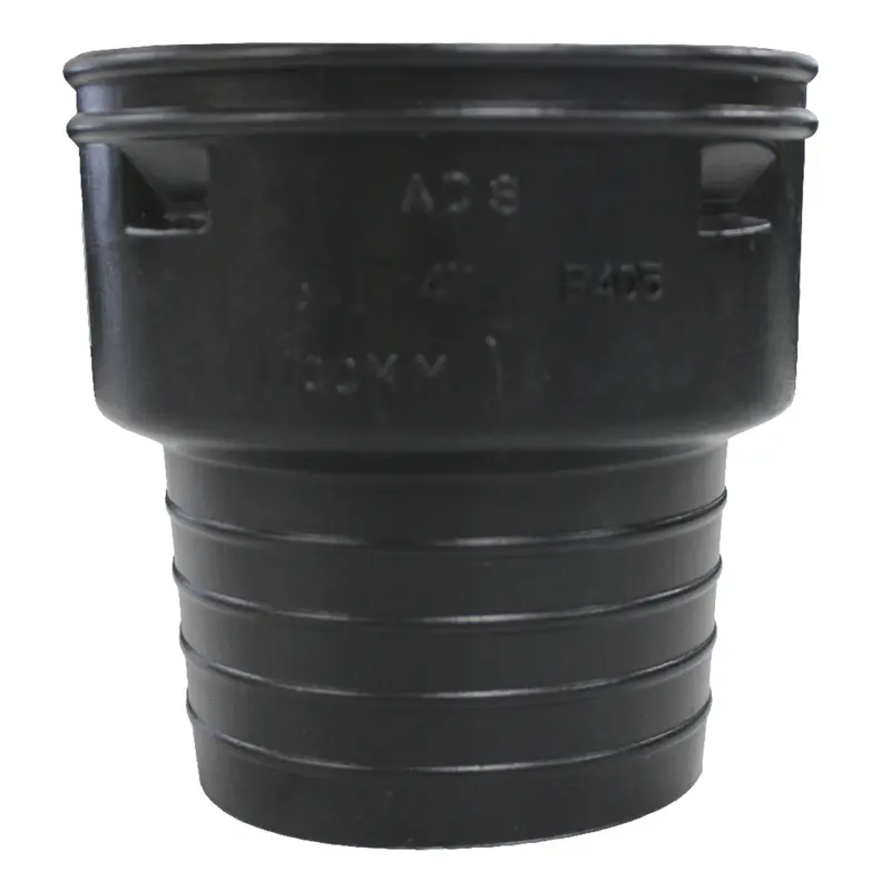 Advanced Drainage Systems 6 in. Snap X 7 in. D Snap Polyethylene Corrugated-to-Clay Pipe Adapter 1 p - Deal of The Week