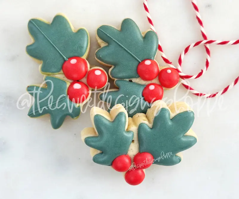 Advent Mistletoe - Cookie Cutter