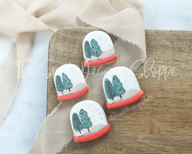 Advent Snow Globe - Cookie Cutter