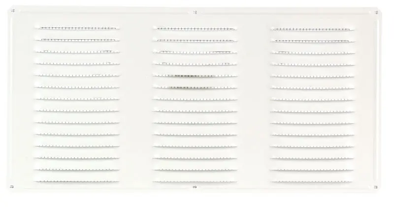 Air Vent 8 in. H x 16 in. W White Aluminum Undereave Vent (Pack of 24) - Open Box