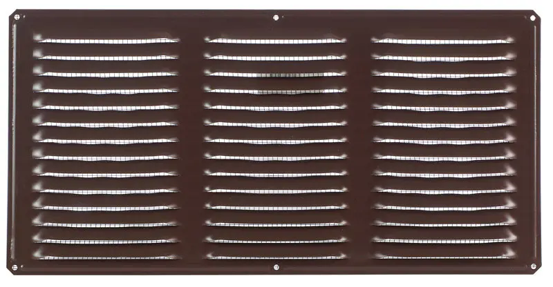 Air Vent 8 in. H x 16 in. W x 8 in. L Brown Aluminum Undereave Vent (Pack of 24) - Deal of The Week