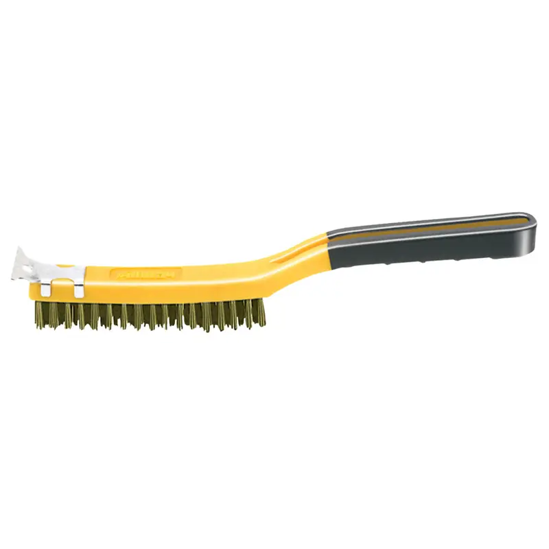 Allway 14 in. L Brass Wire Brush with Scraper - Open Box