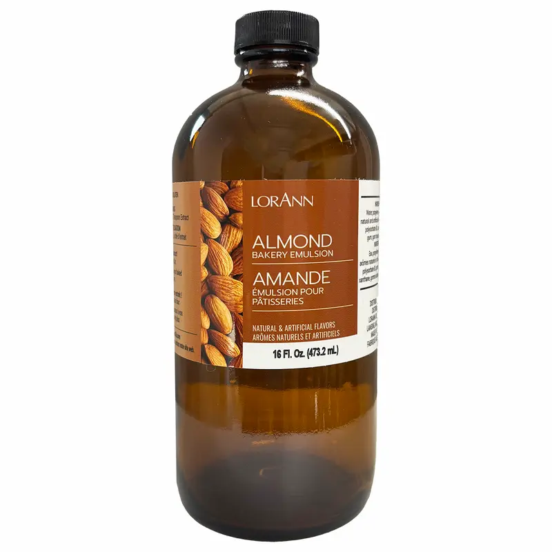 Almond, Baking Flavoring Emulsion 16oz by LorAnn
