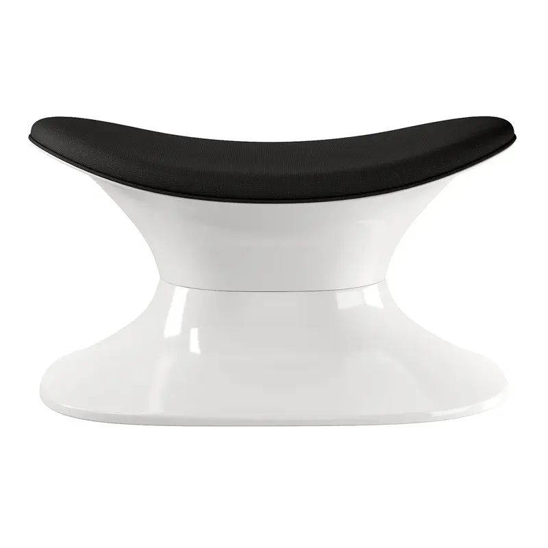 Alpha Ottoman, Black By World Modern Design