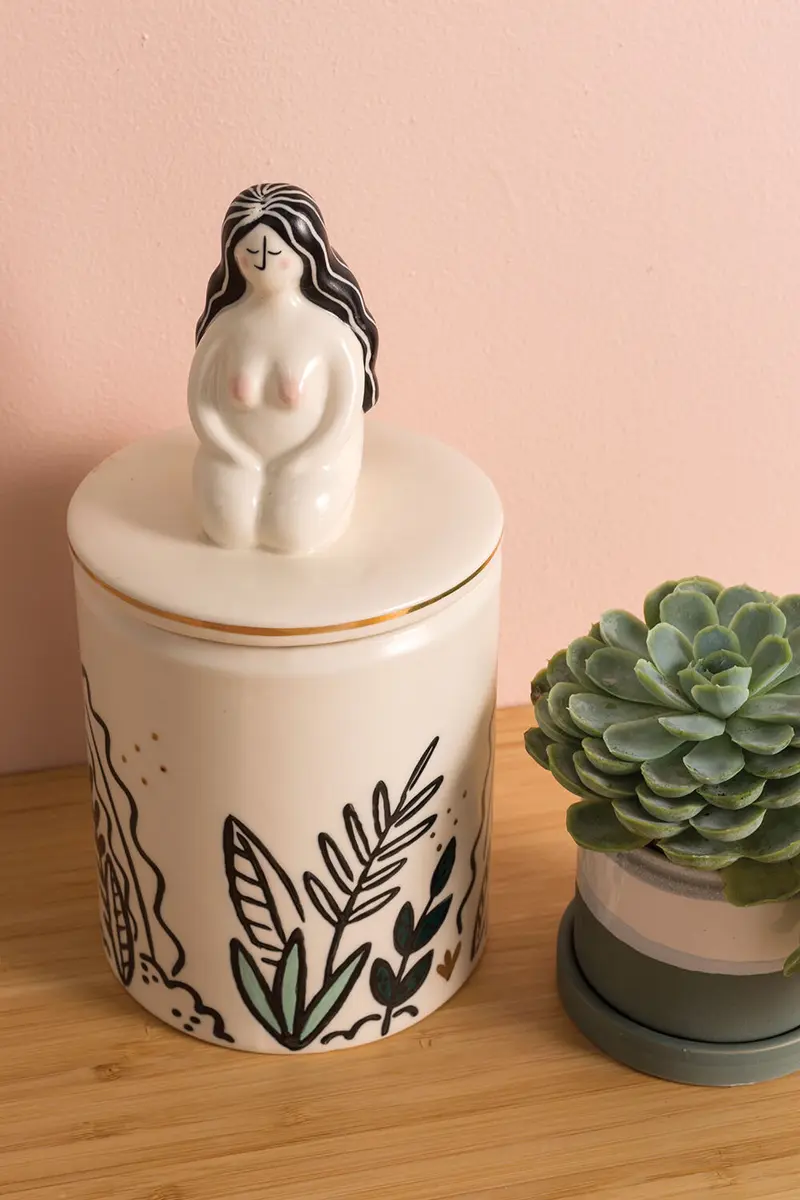 Amari Cannister Set of 2 By Accent Decor