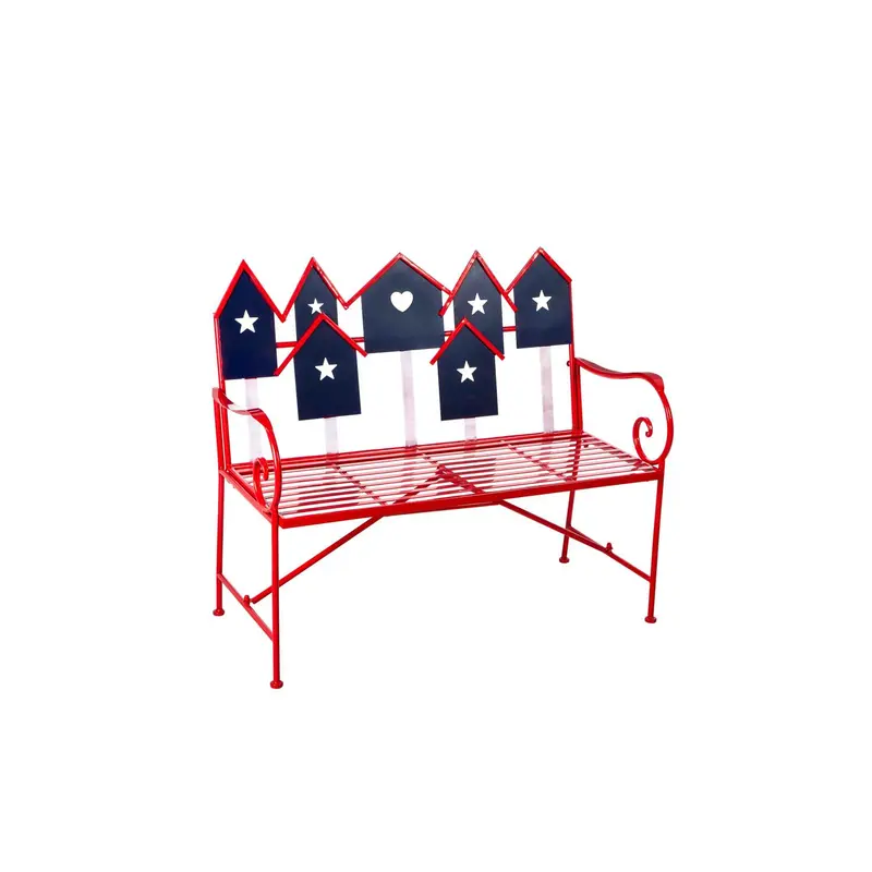 Americana Bird House Garden Bench