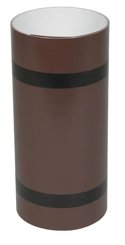 Amerimax 10 in. W X 10 ft. L Aluminum Painted Coil Brown/White - Open Box