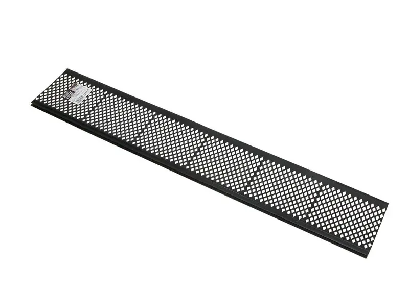 Amerimax 6 in. W x 36 in. L Black Plastic Gutter Guard (Pack of 50) - Open Box