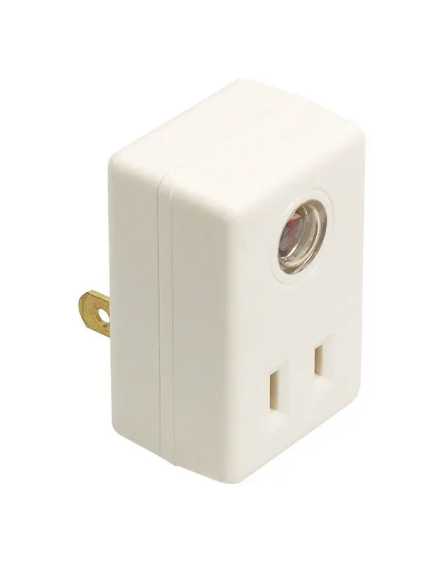 Amertac White Photoelectric Plug In Light Control 1 pk - Deal of The Week