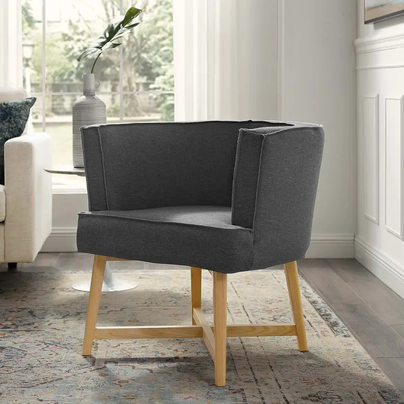 Anders Upholstered Fabric Accent Chair By Modway - EEI-3432