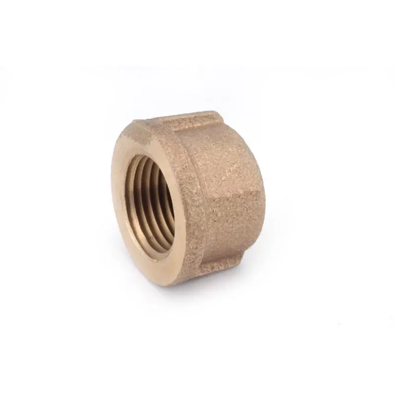 Anderson Metals 1/8 in. FPT in. Red Brass Cap