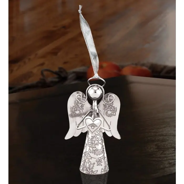 Angel Bell 4" - Heart