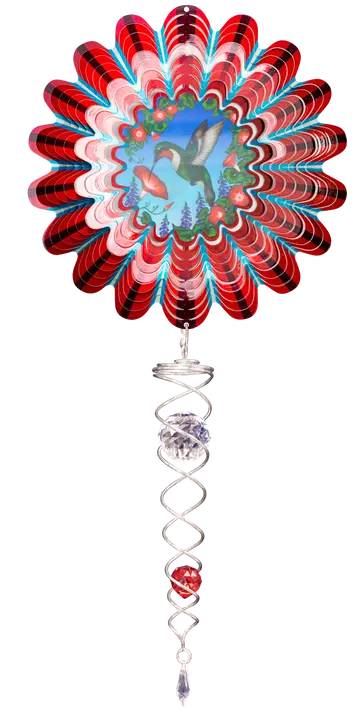Animated Red Hummingbird Mini Set