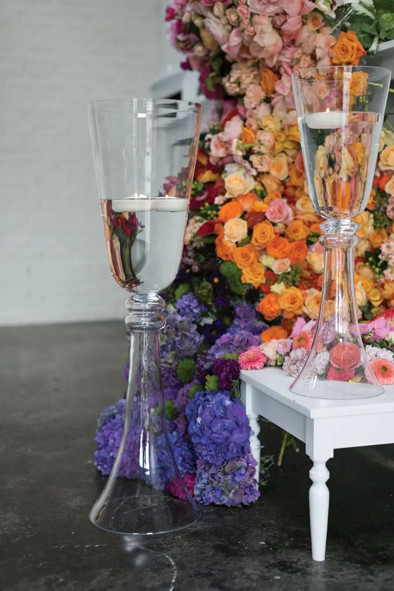 Annabelle Vase 8.5"x 28" By Accent Decor
