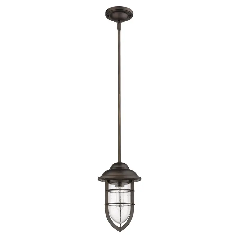 Antique Bronze Teardrop Shape Pendant Light By Homeroots