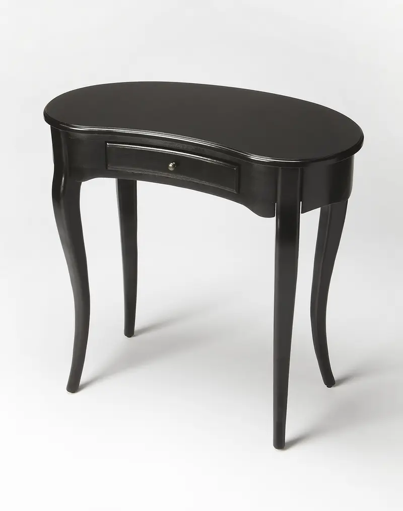 Antiqued Black Writing Desk By Homeroots